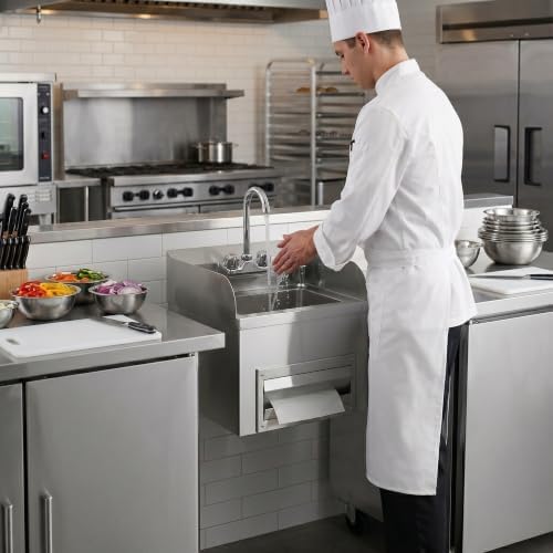 Commercial Wall Mount Hand Sink 18-1/4 in. x 17-5/8 in. - Image 7