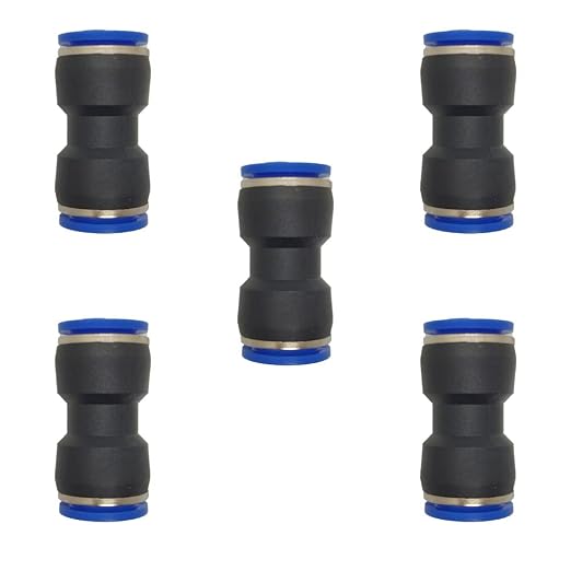 zjxed 16mm OD x 14mm OD Pneumatic quick Connector Push to Connect fittings by ROZESAZZ