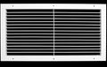 Aluminum Adjustable Return/Supply HVAC Air Grille by HVACPremium
