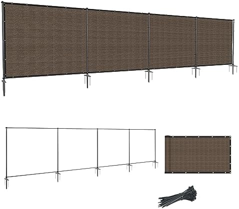 SunnyRoyal 5' x 102' Privacy Fence Screen Panel by SunnyRoyal