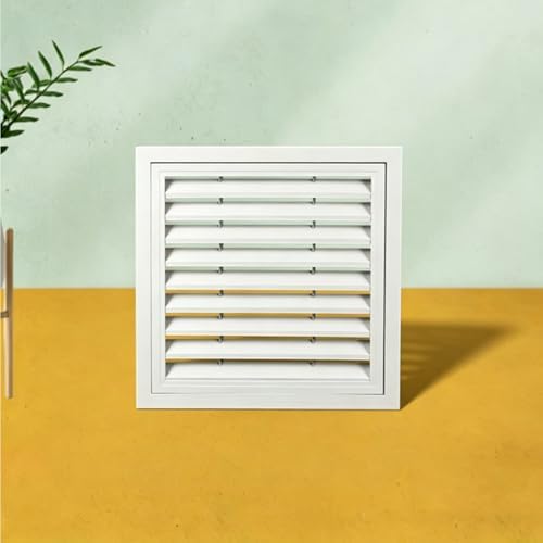 Air Return Vent Cover Decorative Aluminum Gable Vent Cutout 10x10 in by HHFSST