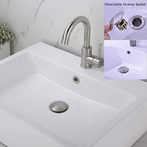 Rockgoya Bathroom Sink Drain, 5 Pack Drain Stopper Bathroom Sink - Image 6