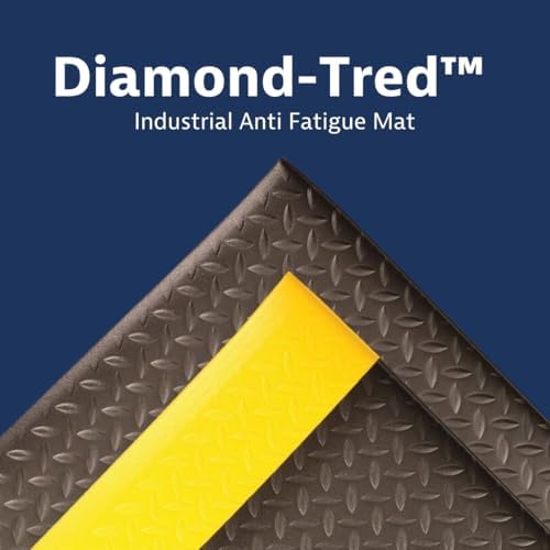 NoTrax 418 Diamond Tred™ 6' x 60' x 3/8" Anti Fatigue Mat - Image 2