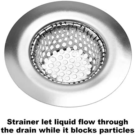 2 Pack - 2.25" Top / 1" Basket- Sink Strainer Bathroom, RV and Lavatory Sink - Image 6