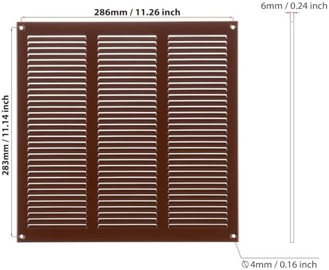 Steinberg14 Brown Vent Cover 10x10 - Image 2
