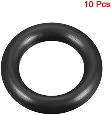 uxcell Nitrile Rubber O-Rings 27mm OD 17mm ID 5mm Width, Metric Sealing Gasket - Image 2