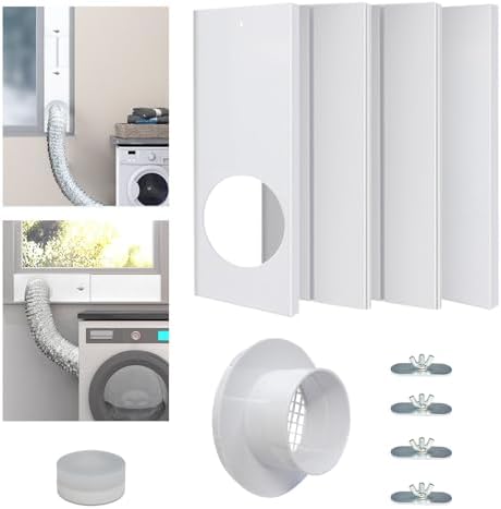 Dryer Vent Window Kit for Sliding & Hung Windows by G+GO+.+HO
