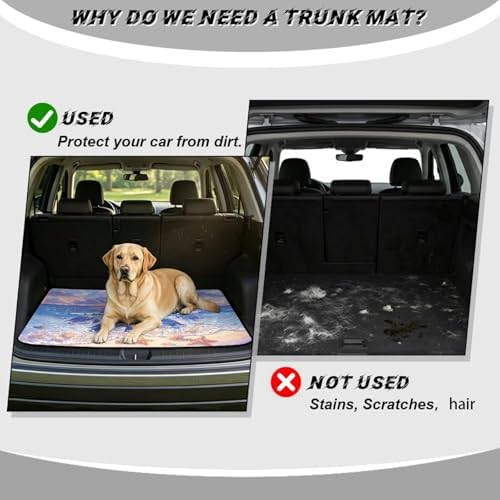 Dreamy Beach Turtle All Purpose Trunk Mat 29"x39" - Image 4