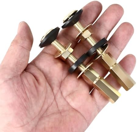Universal Toilet Tank to Bowl Bolts Kit, Brass Toilet Tank Bolts - Image 2