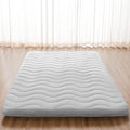 Japanese Futon Floor Mattress, 100% High Density Comfortable Foam, 3.5" Thicken by SchnauzerHome