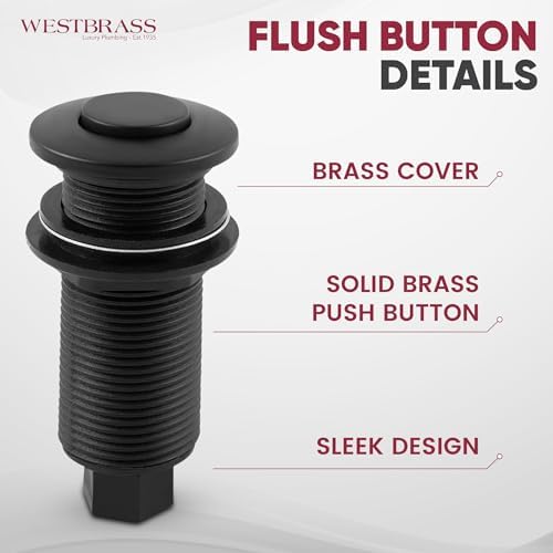 Westbrass ASB-2B3-19 Sink Top Waste Disposal Air Switch and Dual Outlet Control - Image 5