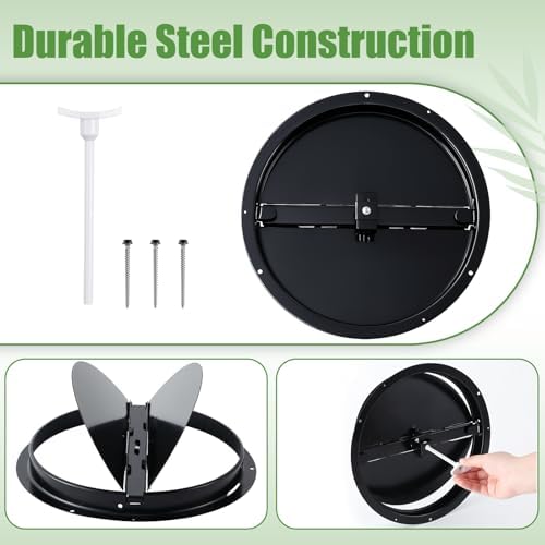 Therwen 4 Set 12inch Round Ceiling Diffuser Vent Cover - Image 4