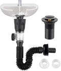 Bathroom Sink Drain Kit, Drain Pipe by iFealClear