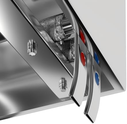 Stainless Steel Hands-Free Wall-Mounted Hand Sink 17 in. x 15 in. - Image 7
