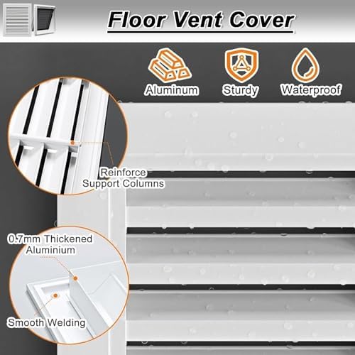 Floor Vent Cover 14 x 48 Air Vent Cover - Image 4