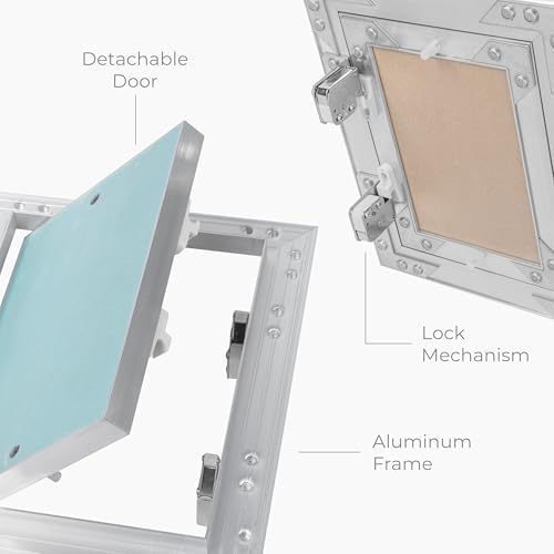 12" x 16" Drywall Access Panel – Aluminum Frame Gypsum Hatch Access Panel - Image 5