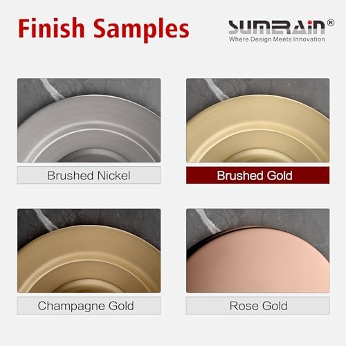 SUMERAIN Brass Pop Up Drain Stopper - Image 3