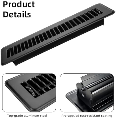 BYEWIRE Floor Register Vents 2x14 - Image 4