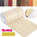 Wood Grain Repair Tape, 5.9 inch X 32ft Self Adhesive Wood Colored Tape by ZERNBER