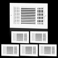 6PK 10x6" Air Vent Covers for Home Ceiling Wall w/10"Wx6"H Duct Opening by EXCELFU