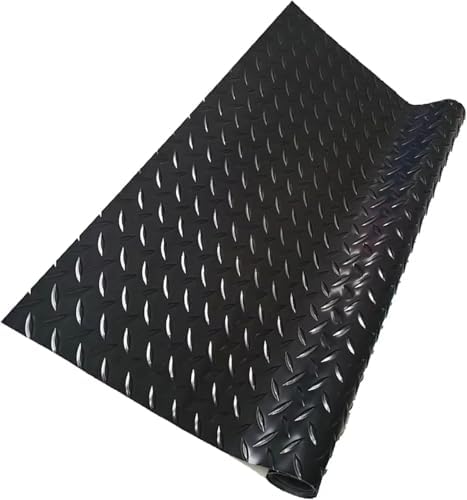 Perforated Mat Black 1.3×1m, Drainage Floor Mat, Ventilated Flooring, Liquid by Unknown