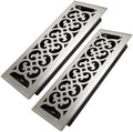Howeall 4x14 Inches 2 Pack Heavy Duty Walkable Floor Register Easy Adjust Air by Howeall