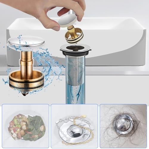 Bathroom Sink Drain kit Black, That can be Used - Image 2