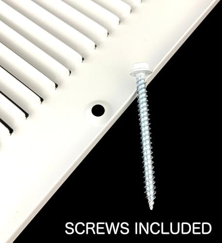 Fits 8x8 Duct Opening | Steel Return Air Grille by Handua | Vent Cover Grill - Image 4