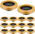 Marsui 12 Pack Wax Ring for Toilet, Thick Gasket 3-4 Inch Waste Line by Marsui