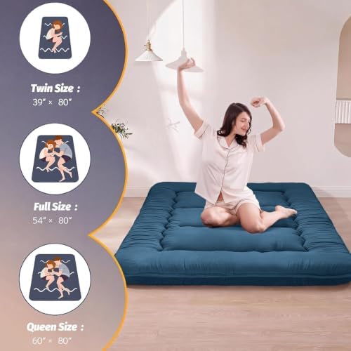 MAXYOYO 6" Extra Thick Japanese Floor Mattress Full Folding Futon Mattress - Image 2