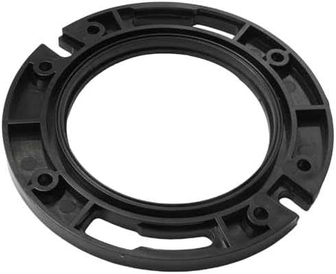 Toilet Flange with Wax Ring, Replacement Kit Includes Bolts PVC Toilet Flange - Image 3