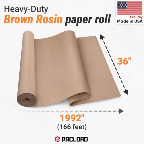 Floor Protection Natural Brown Rosin Paper 36" x 166 ft - Image 2