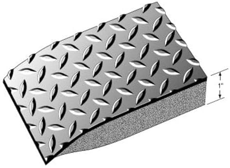 Rhino Mats DTT36DSGX25 Diamond Plate Anti-Fatigue Mat, 3 FT. x 25 FT. x 1 in. - Image 4
