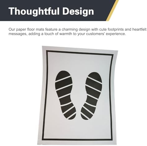 30 PCS Car Paper Floor Mats, Disposable Kraft Paper Floor Pads, Temporary - Image 4