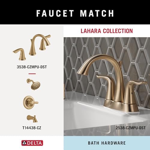 Delta Lahara Hand Towels Holder Champagne Bronze-Towel Racks - Image 4