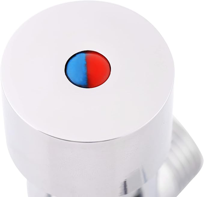 Thermostatic Mixing Valve G1 2 Compact Brass Temperature Control Water Blending - Image 4