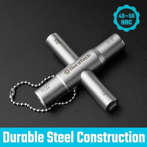 DURATECH 4 Way Sillcock Key Set, - Image 3