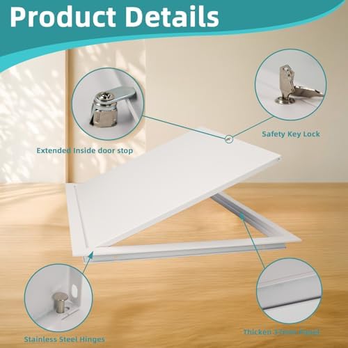 18x18 Access Panel for Drywall/Attic/Plumbing/Wall, Drywall Access Panel - Image 2