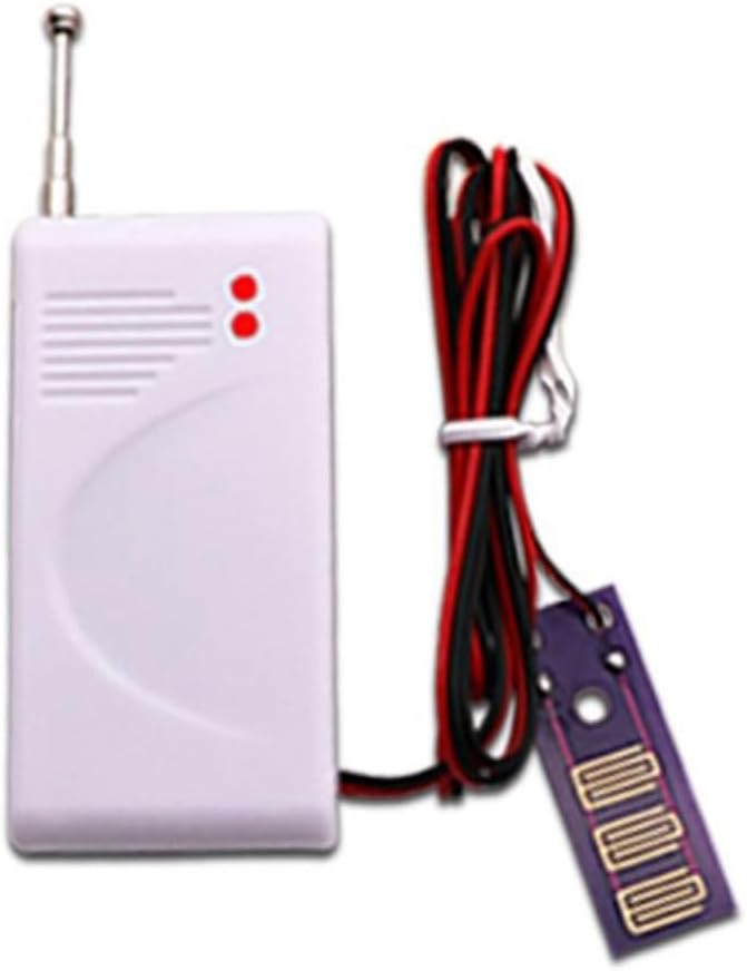 Wireless Water Detector, 433MHz Radio Water Leak Sensor | ABS Flood Alarm by Unknown