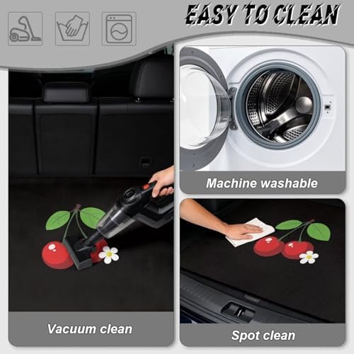 Cherry Car Trunk Mat Universal Fit 29"x39" - Image 5