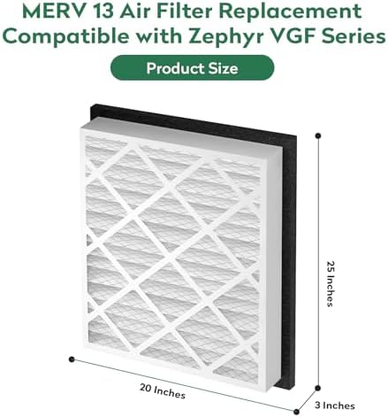 20x25x3 Air Filter Replacement Compatible - Image 2