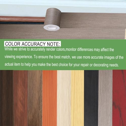 Wood Grain Repair Tape, 2.4 inch X 32ft Self Adhesive Wood Colored Tape - Image 3