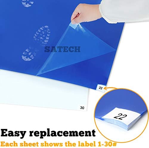 SATECH Sticky/Tacky/Adhesive Mat 24" x 36" Blue - Image 5