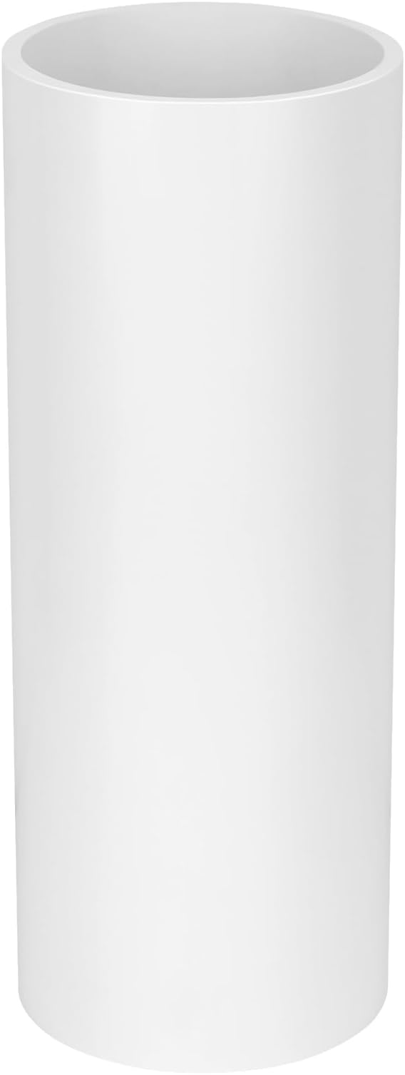 6 Inch PVC Pipe 17" Long White Sch40 Industrial PVC Pipes - Image 5