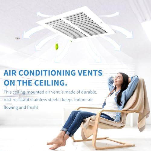 14x8 Vent Cover, Air Return Vent Cover, Cold Air Return Vent Cover 14 x 8 Wall - Image 7