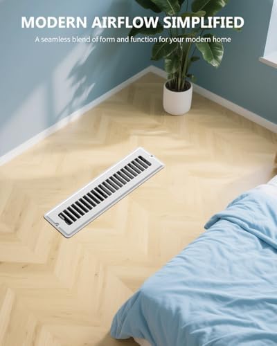 2x14 Floor Register, 4 Pack Floor Vents - Image 3