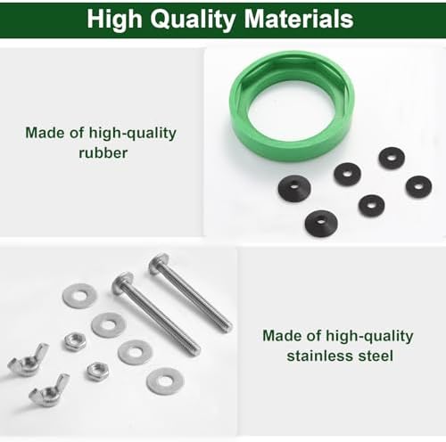 3" Toilet Tank to Bowl Gasket Kit, Fits American Standard Champion 4 Toilet - Image 3