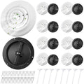 Therwen 8 Set 8 Inch Round Ceiling Diffuser Vent Cover by Therwen