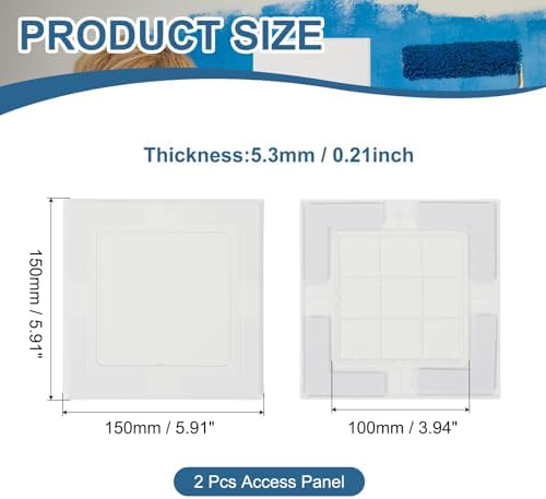 PATIKIL 4x4 Inch Self-Adhesive Access Panel - Image 2