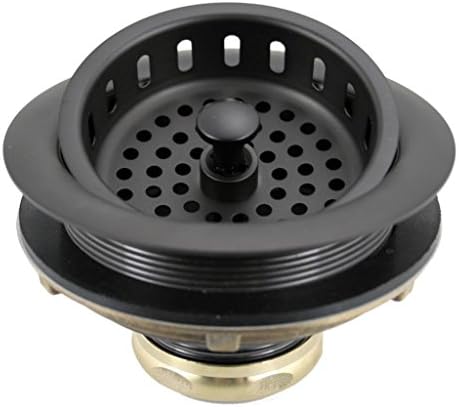 Westbrass D2165-12 Post Style Large Kitchen Basket Strainer - Image 3